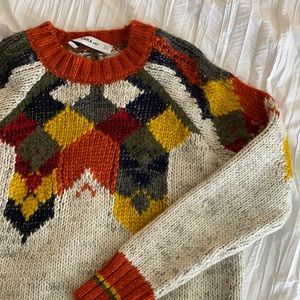 Zara Knit Sweater - Size Small